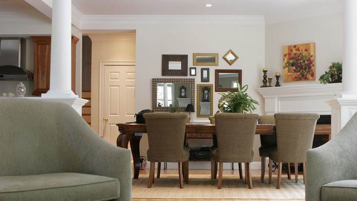 Front of Dining Table Closeup